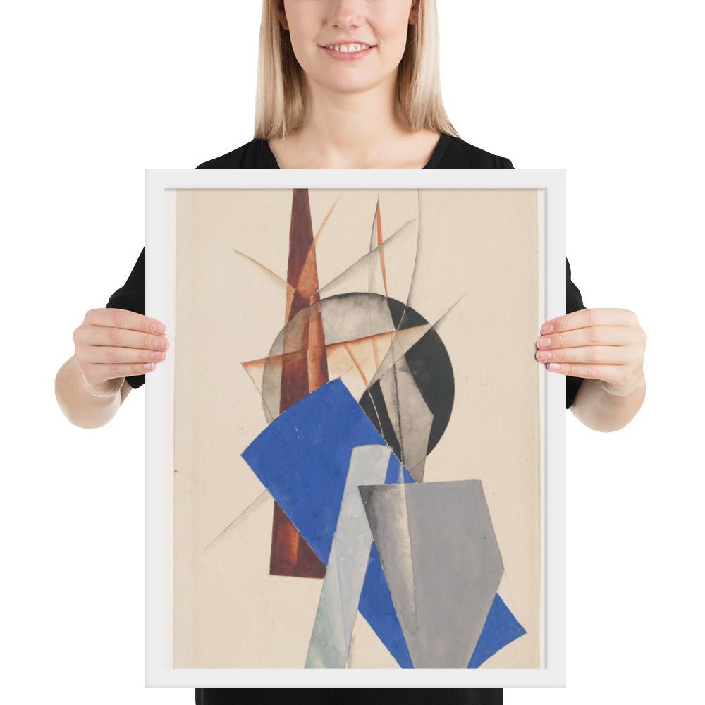Composition by Aleksandr Rodchenko, Framed poster