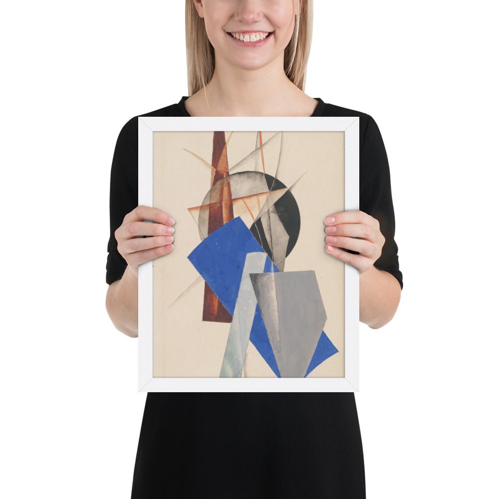 Composition by Aleksandr Rodchenko, Framed poster