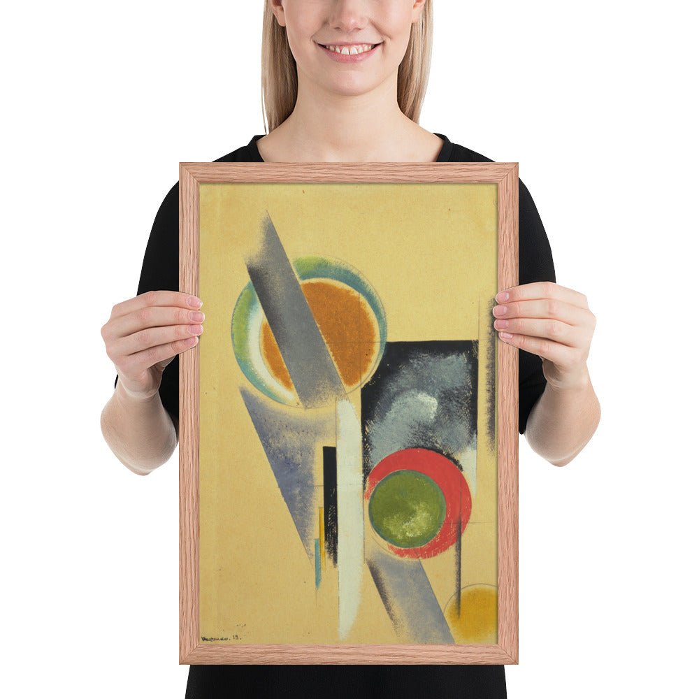 Composition by Aleksandr Rodchenko, Framed poster