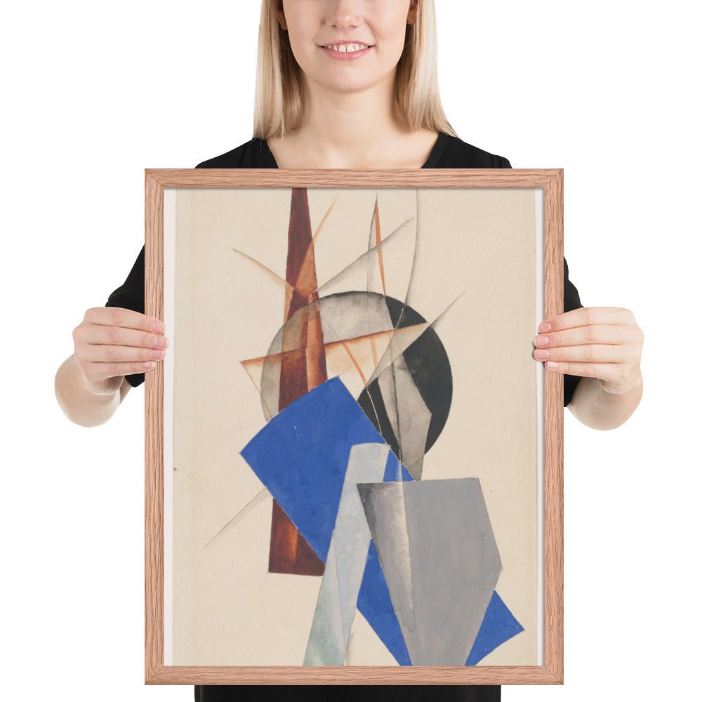 Composition by Aleksandr Rodchenko, Framed poster