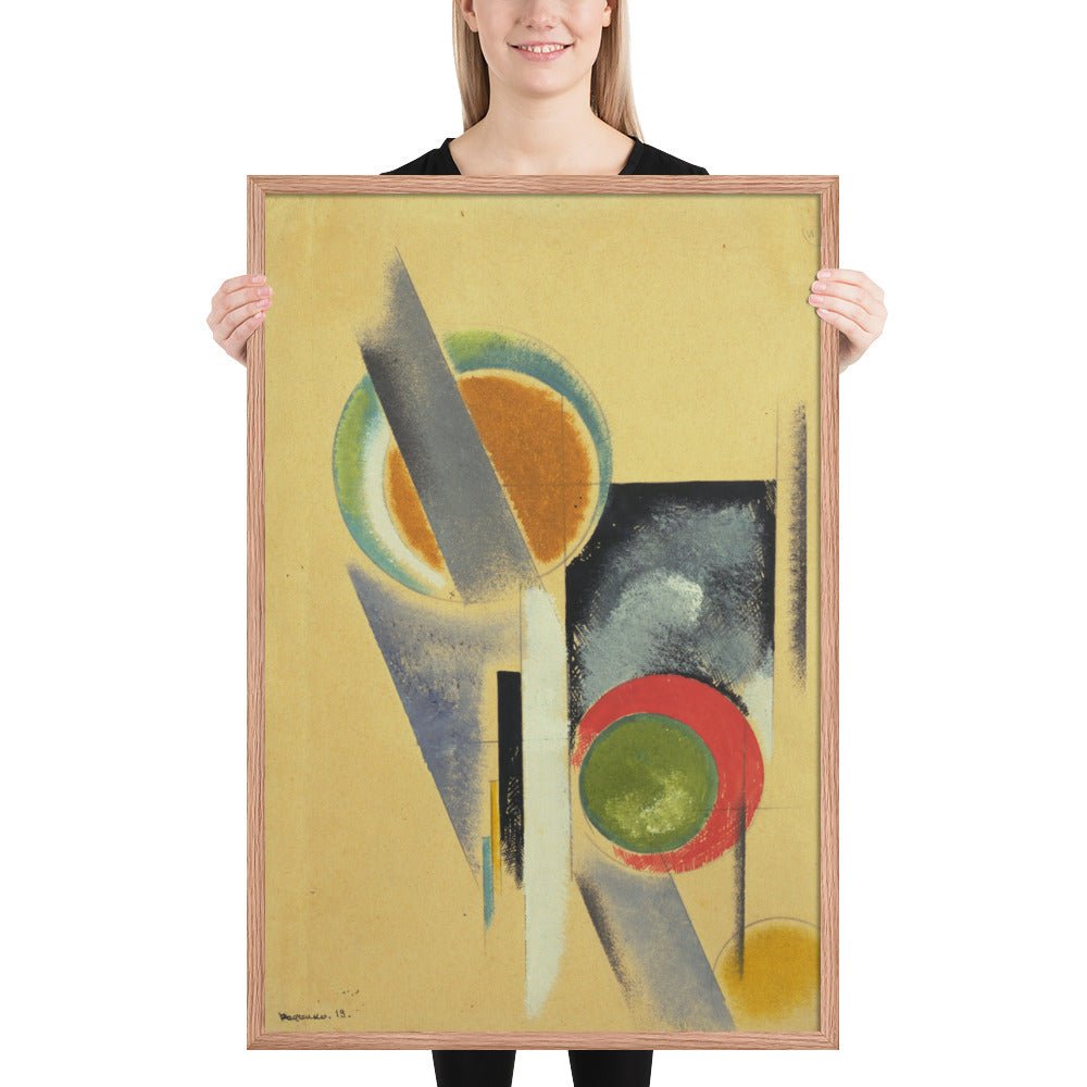 Composition by Aleksandr Rodchenko, Framed poster