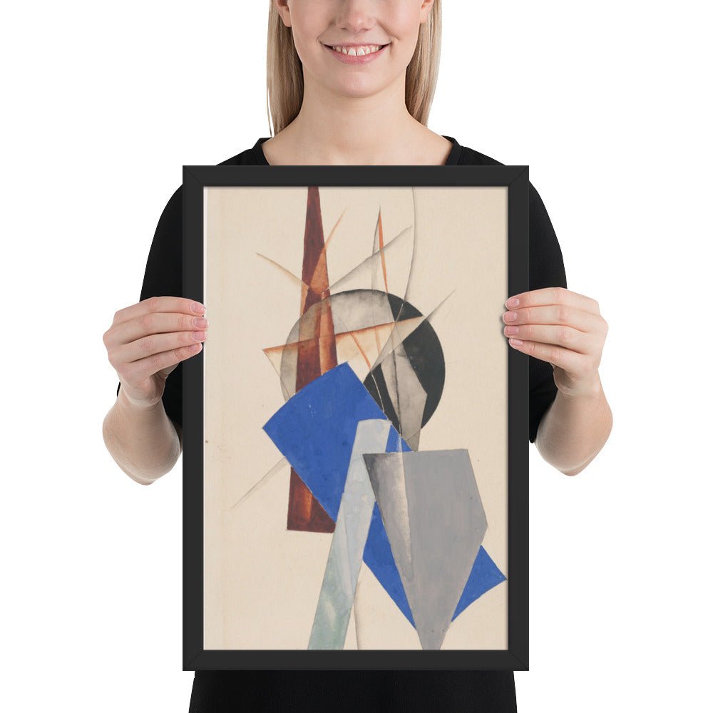 Composition by Aleksandr Rodchenko, Framed poster