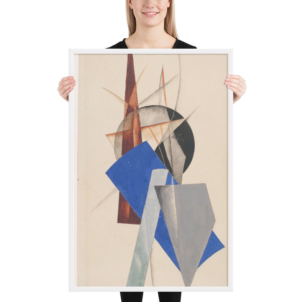 Composition by Aleksandr Rodchenko, Framed poster