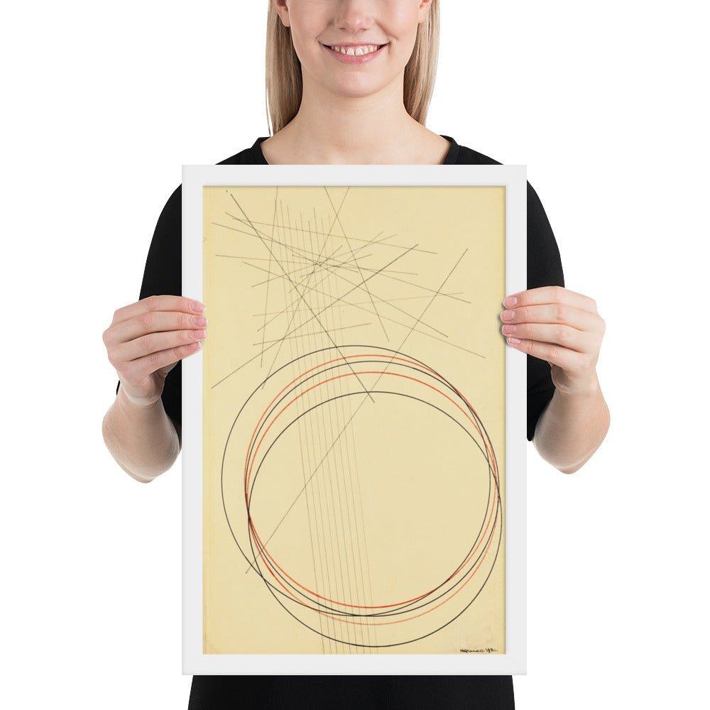 Construction by Aleksandr Rodchenko, Framed poster