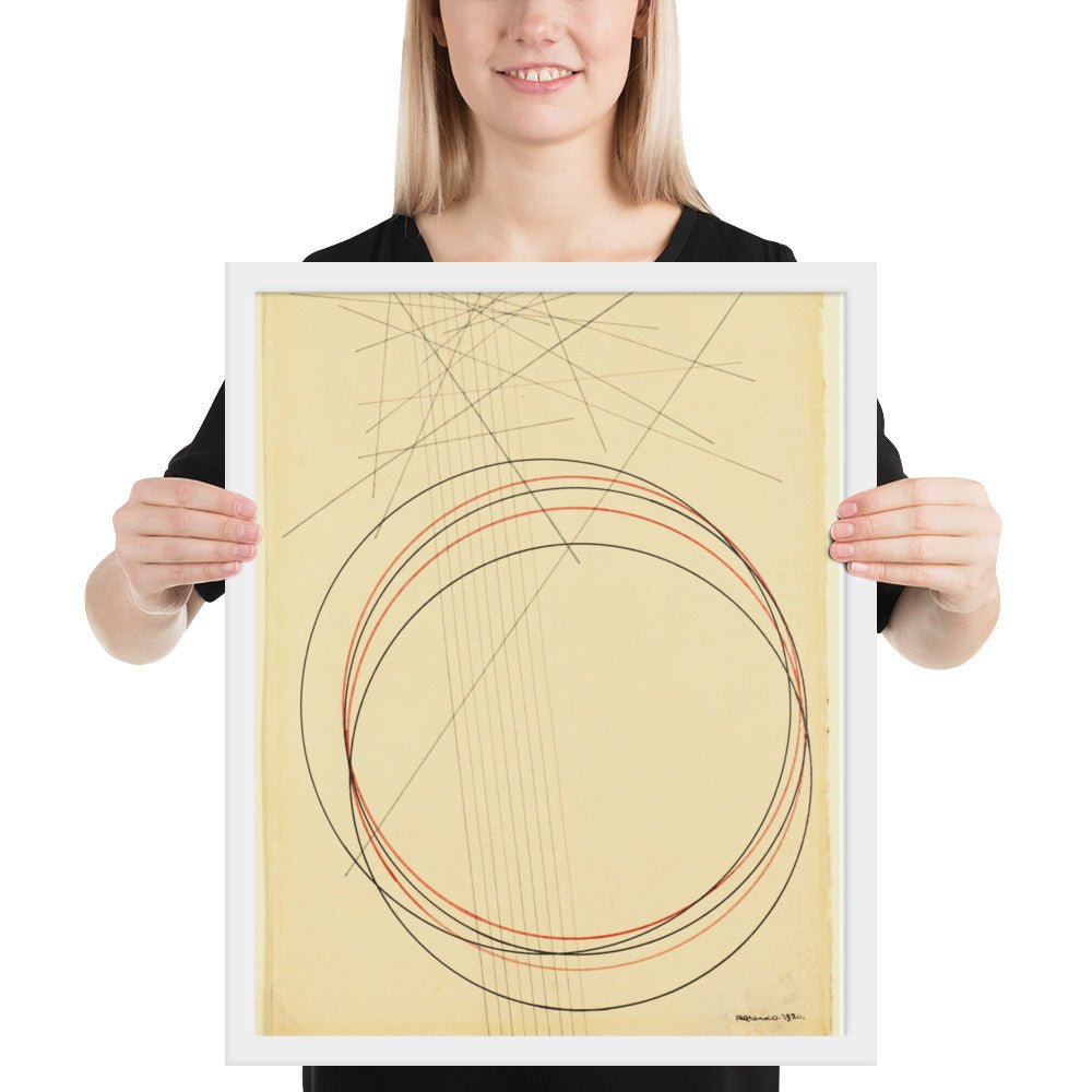 Construction by Aleksandr Rodchenko, Framed poster