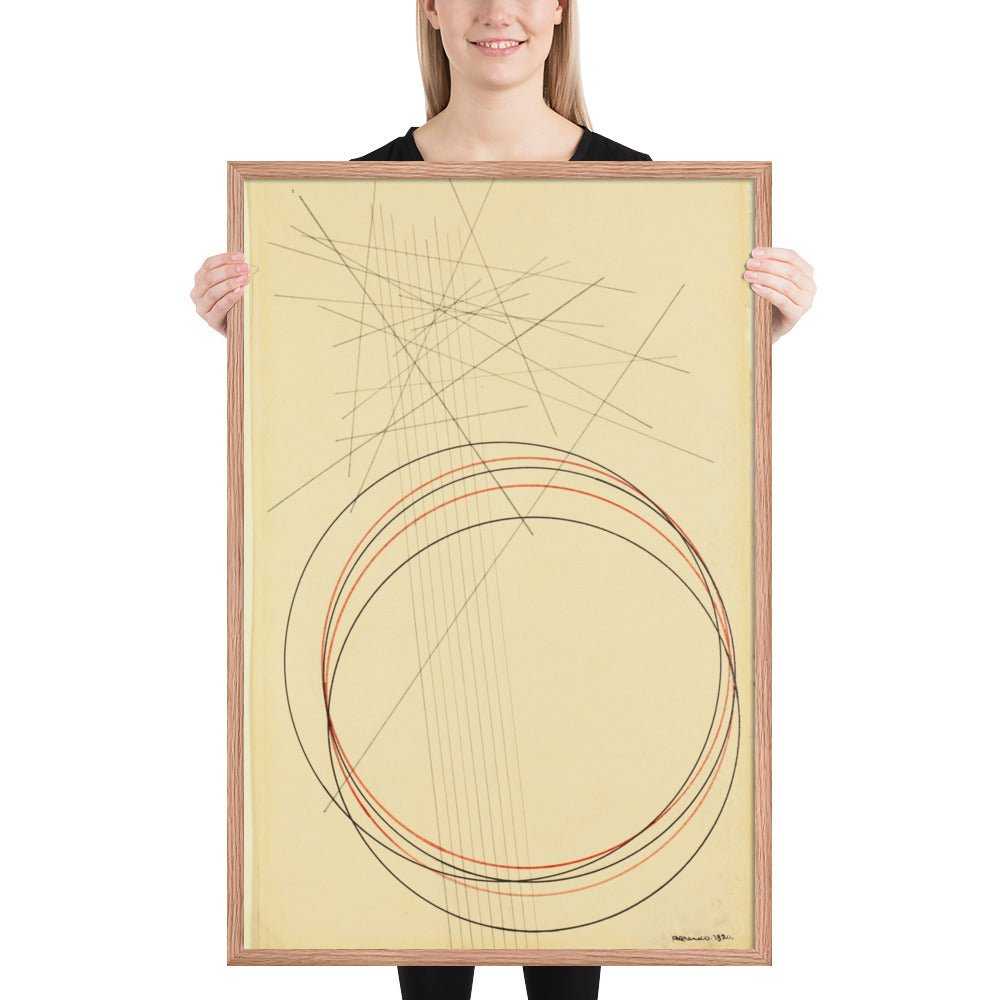 Construction by Aleksandr Rodchenko, Framed poster