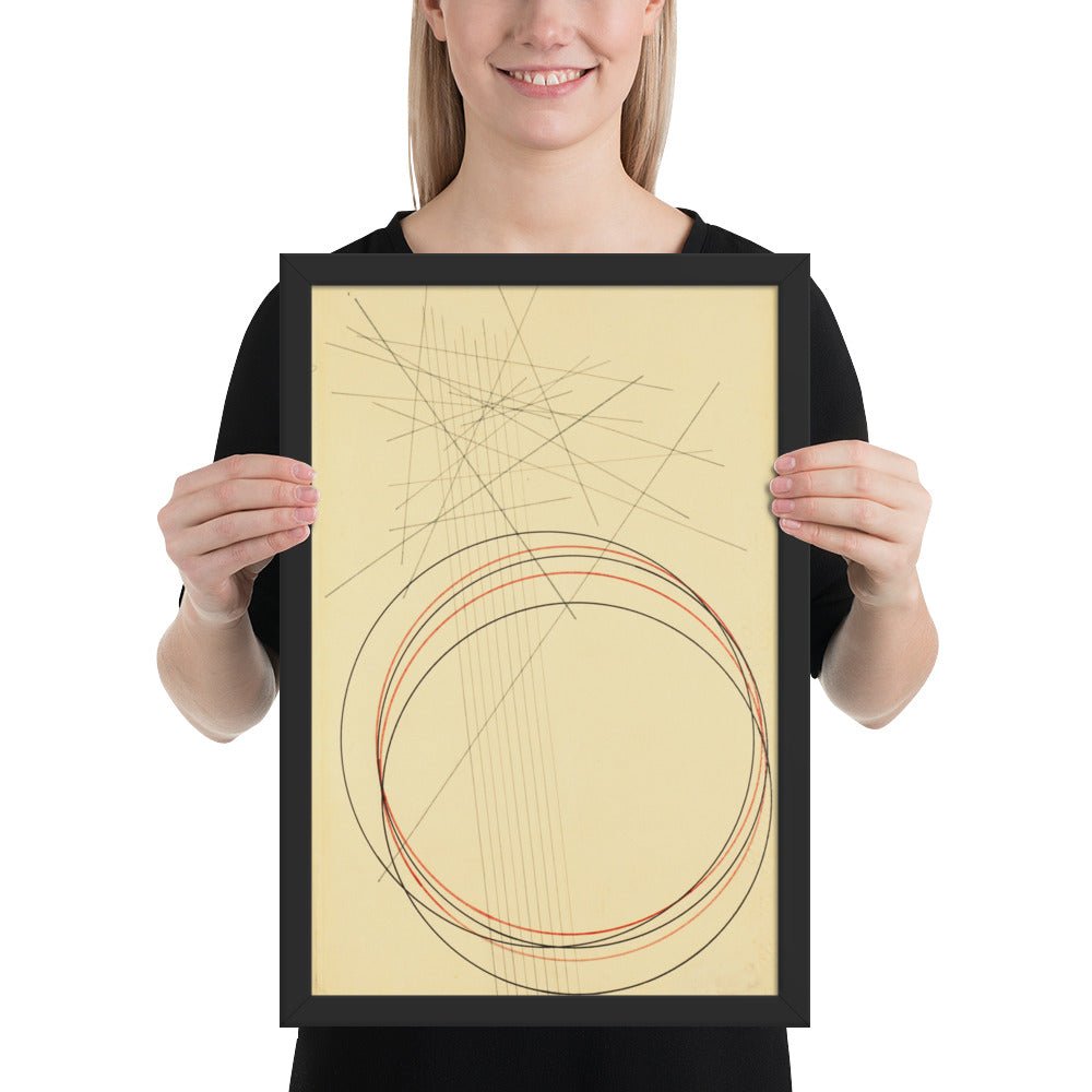 Construction by Aleksandr Rodchenko, Framed poster