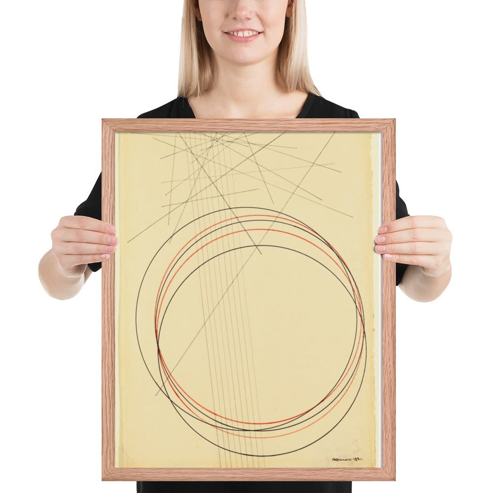 Construction by Aleksandr Rodchenko, Framed poster