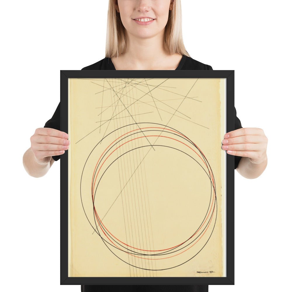 Construction by Aleksandr Rodchenko, Framed poster
