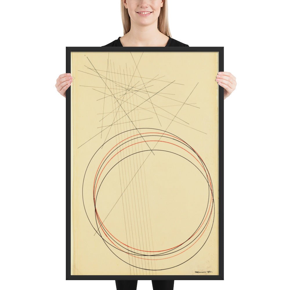 Construction by Aleksandr Rodchenko, Framed poster