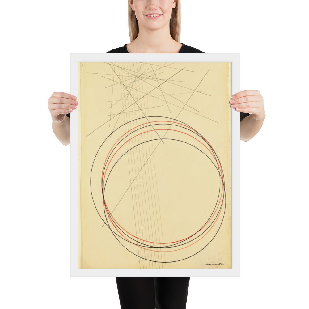 Construction by Aleksandr Rodchenko, Framed poster