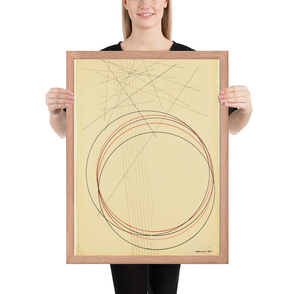Construction by Aleksandr Rodchenko, Framed poster