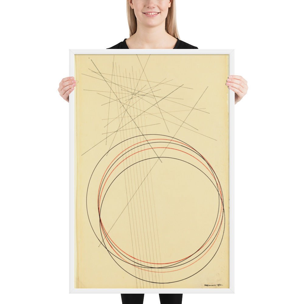 Construction by Aleksandr Rodchenko, Framed poster