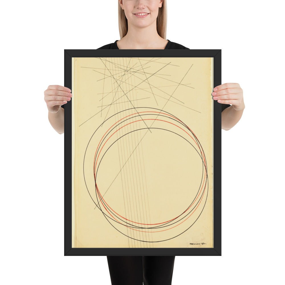 Construction by Aleksandr Rodchenko, Framed poster