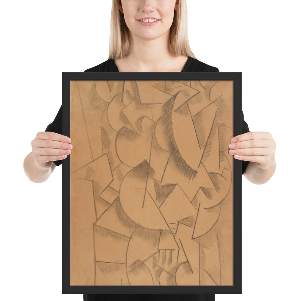 Contrast of Forms by Fernand Léger, Framed poster