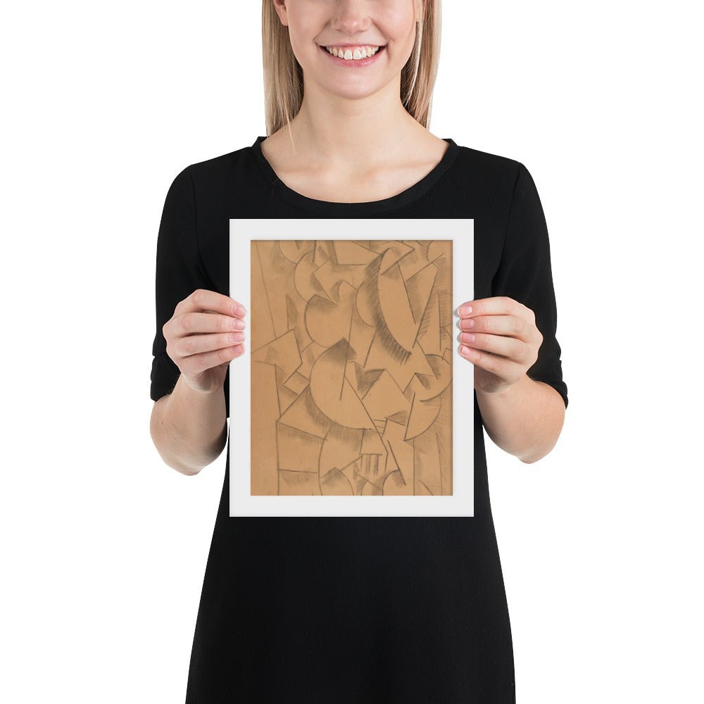 Contrast of Forms by Fernand Léger, Framed poster