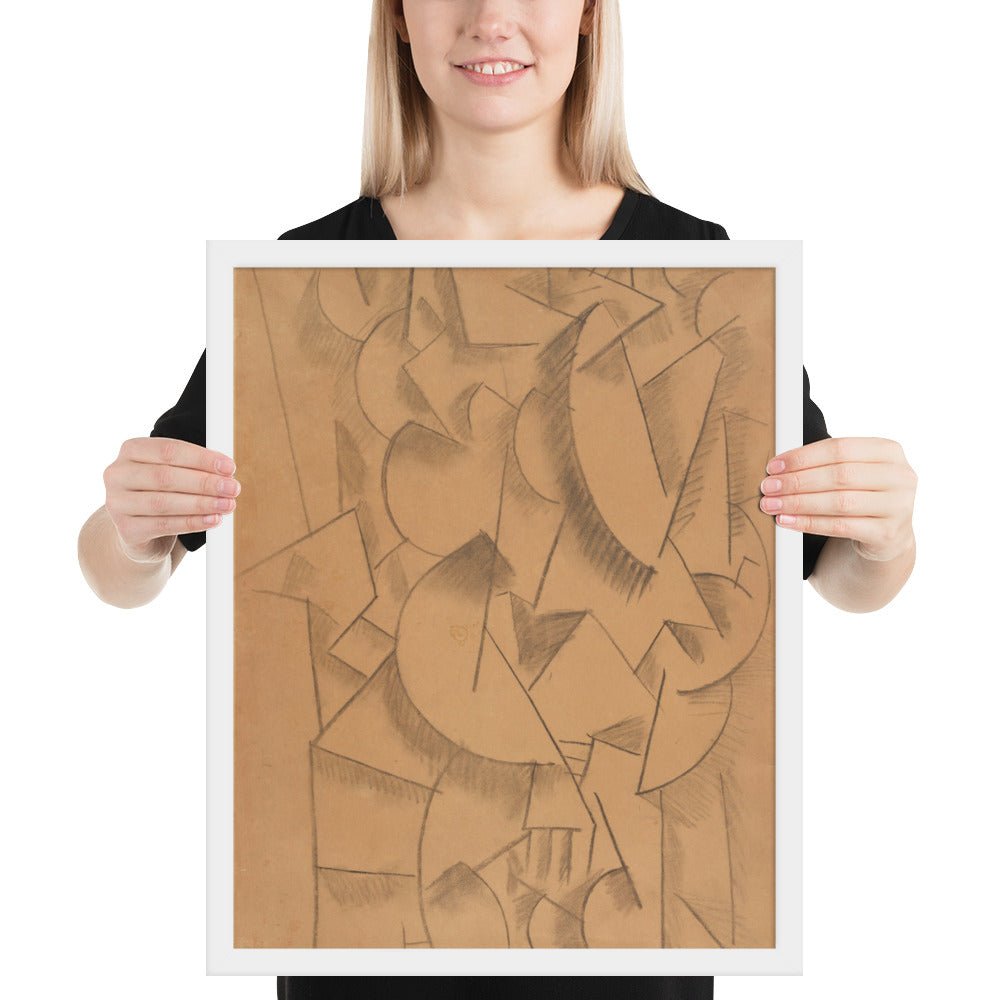 Contrast of Forms by Fernand Léger, Framed poster