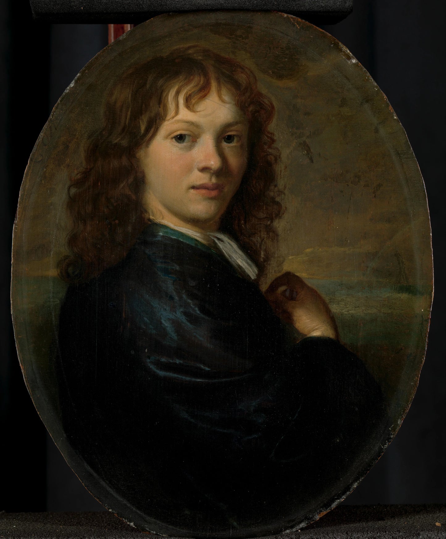 Self-Portrait – Carel de Moor (II) Vintage Self-Portrait Art Print | Wall Art Poster