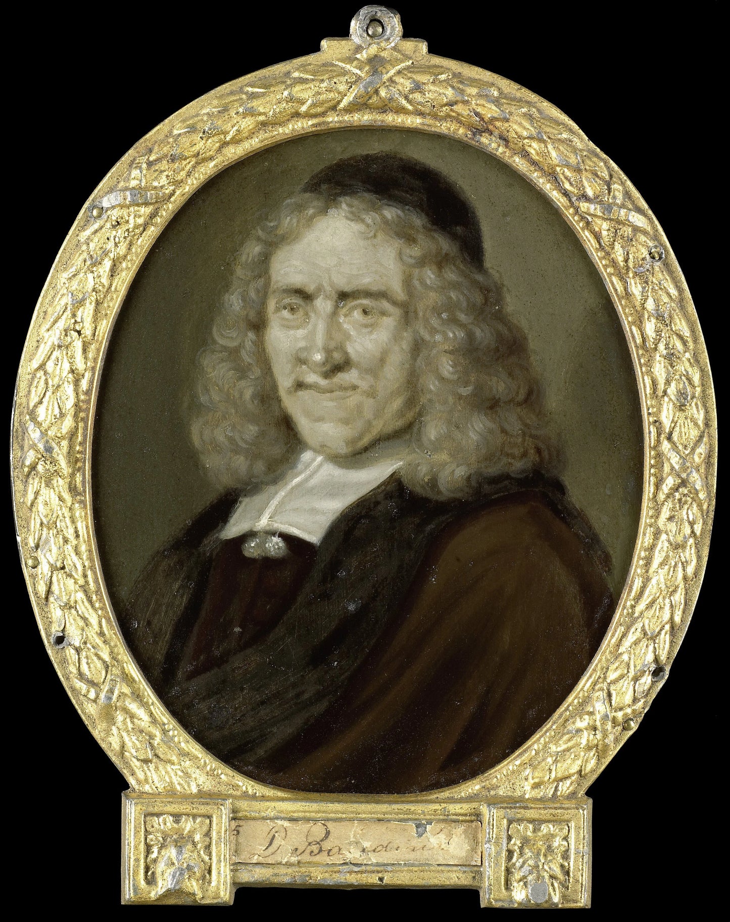 Portrait of Willem Jacobsz van Heemskerck, Poet and Engraver on Glass – Arnoud van Halen Vintage Portrait Art Print | Wall Art Poster