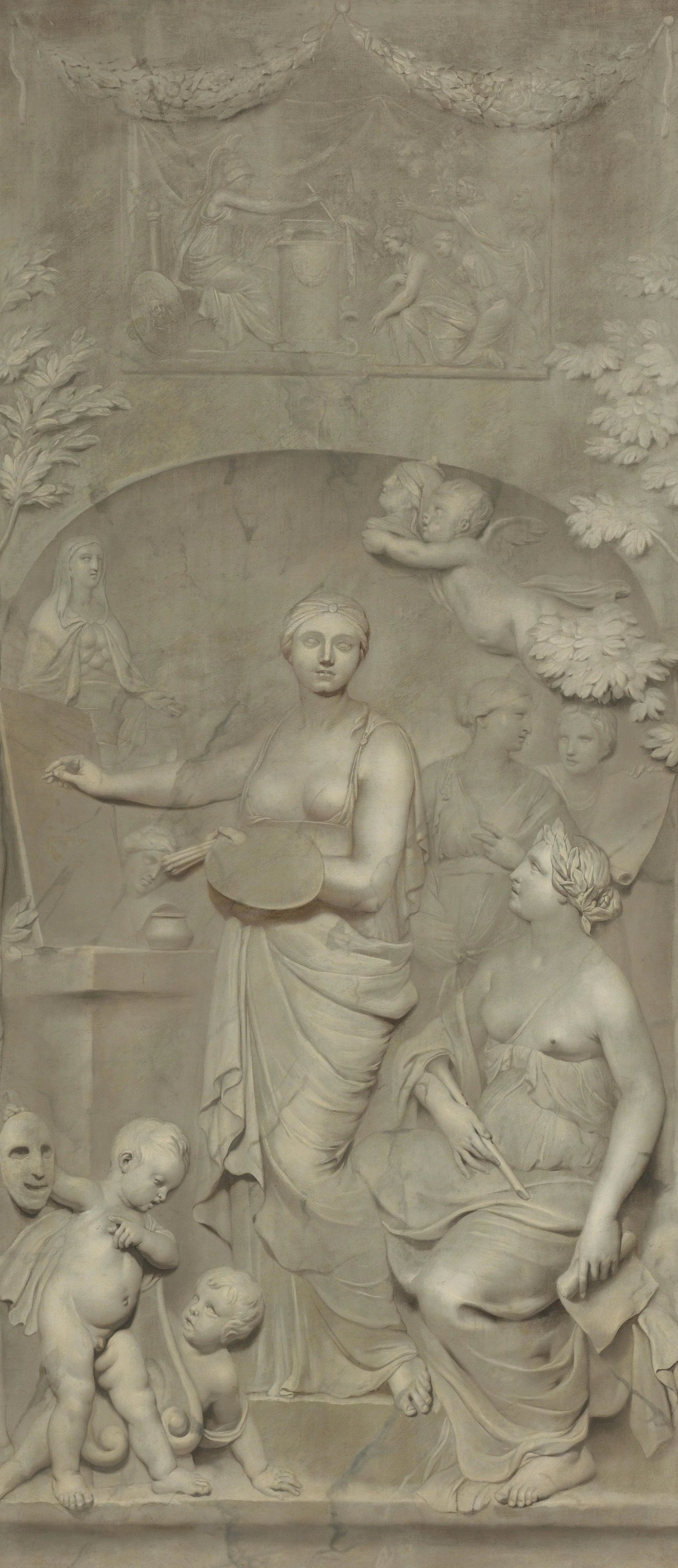 Allegory of the Arts – Gerard de Lairesse Vintage Art Print | Wall Art Poster