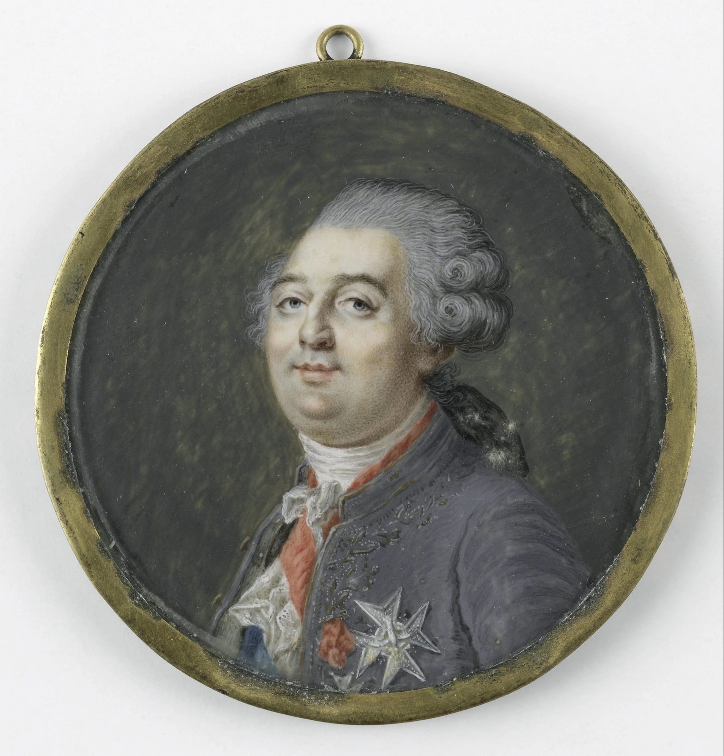 Portrait of Louis XVI (1754-93), king of France – copy after Joseph Boze Vintage Portrait Art Print | Wall Art Poster