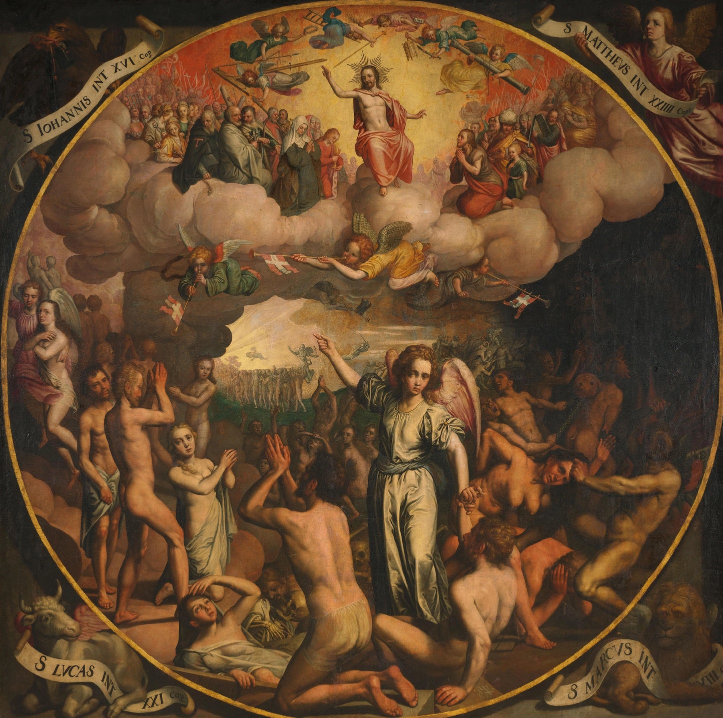 Last Judgment – Aert Pietersz. Vintage Art Print | Wall Art Poster