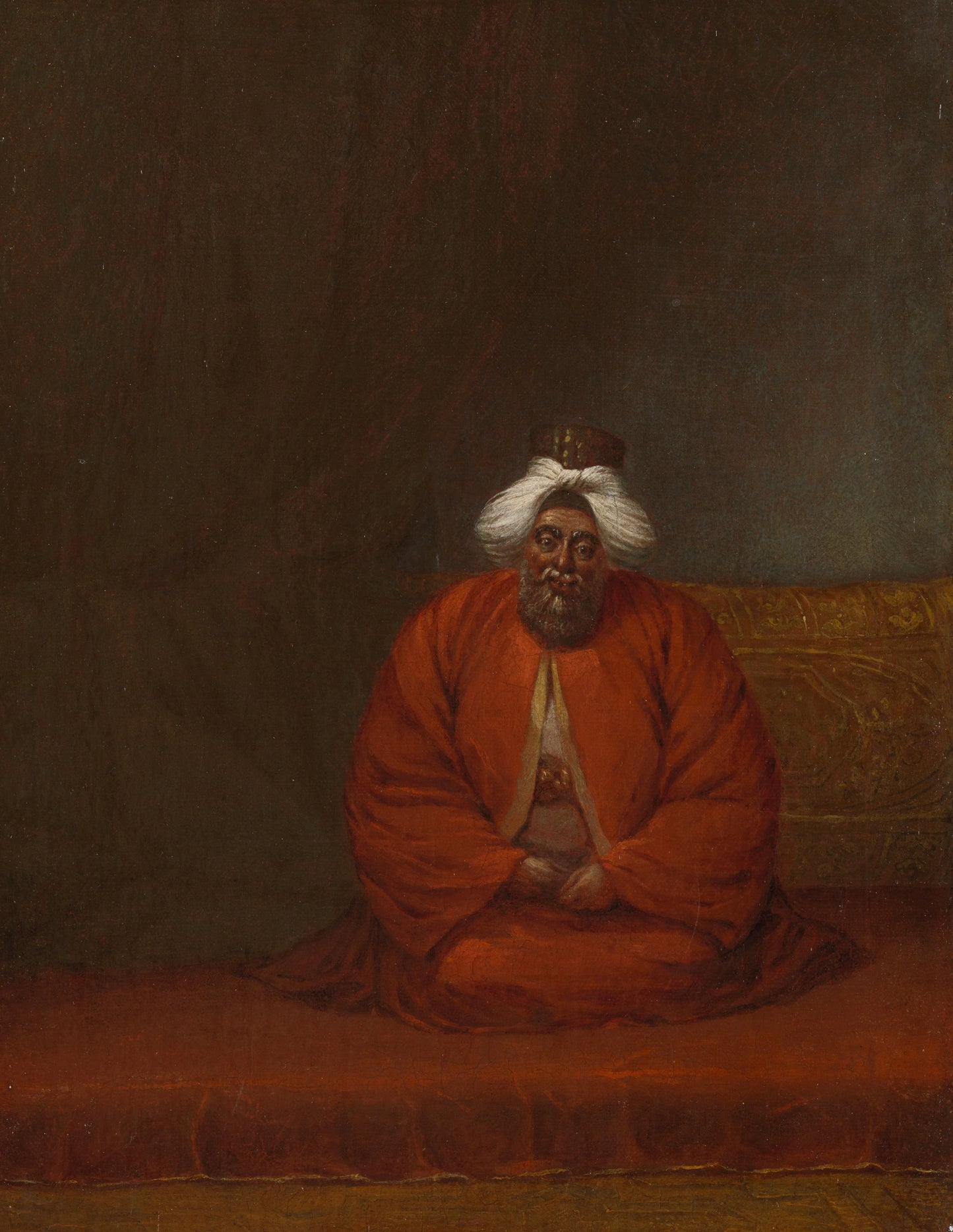 The Mufti, Supreme Religious Leader – Jean Baptiste Vanmour Vintage Religious Scene Art Print | Wall Art Poster