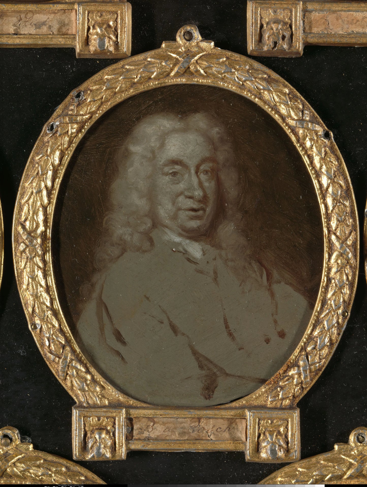 Portrait of Hendrik van der Zande (1674-after 1741). Jurist and Dramatic Poet in Amsterdam – Jan Maurits Quinkhard Vintage Portrait Art Print | Wall Art Poster