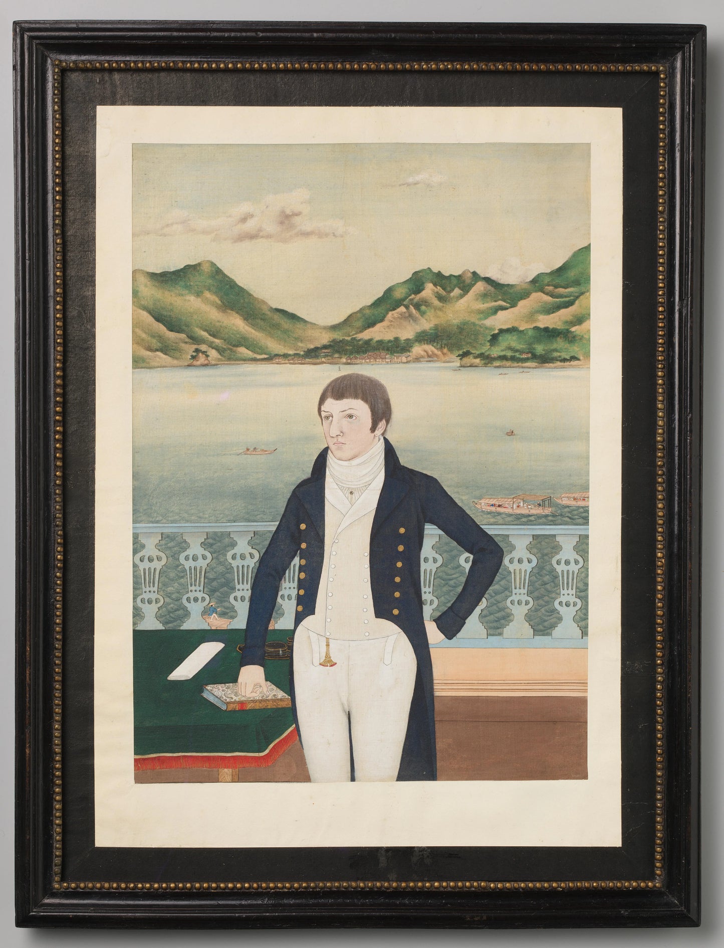Portrait of Maarten Mak – toegeschreven aan Ishizaki Yushi Vintage Portrait Art Print | Wall Art Poster