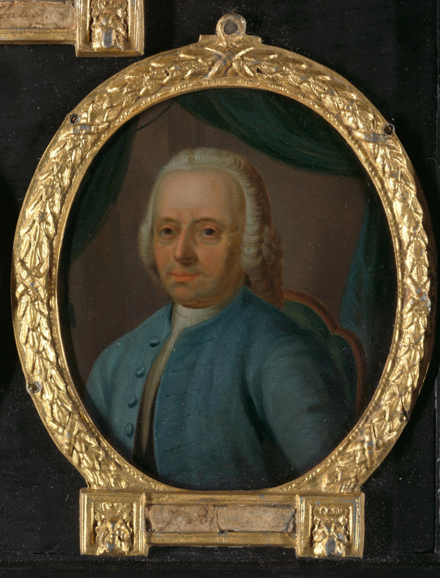 Portrait of Joannes Badon, Poet from Vlaardingen – Nicolaas Reyers Vintage Portrait Art Print | Wall Art Poster