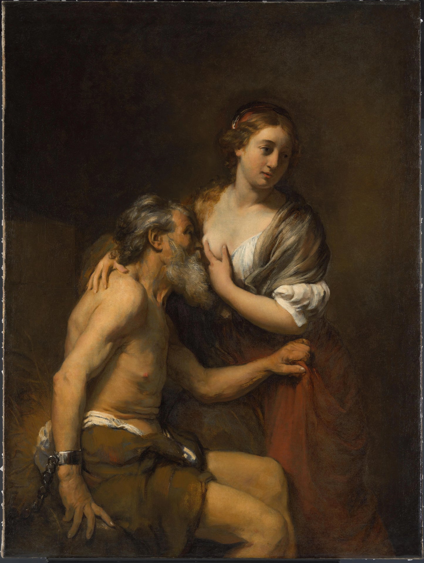 Cimon and Pero – toegeschreven aan Willem Drost Vintage Art Print | Wall Art Poster
