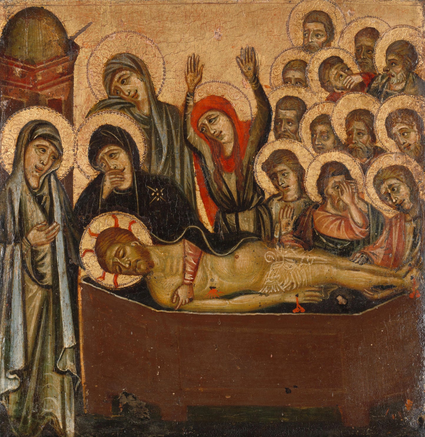 The Deposition and the Entombment – anoniem Vintage Art Print | Wall Art Poster