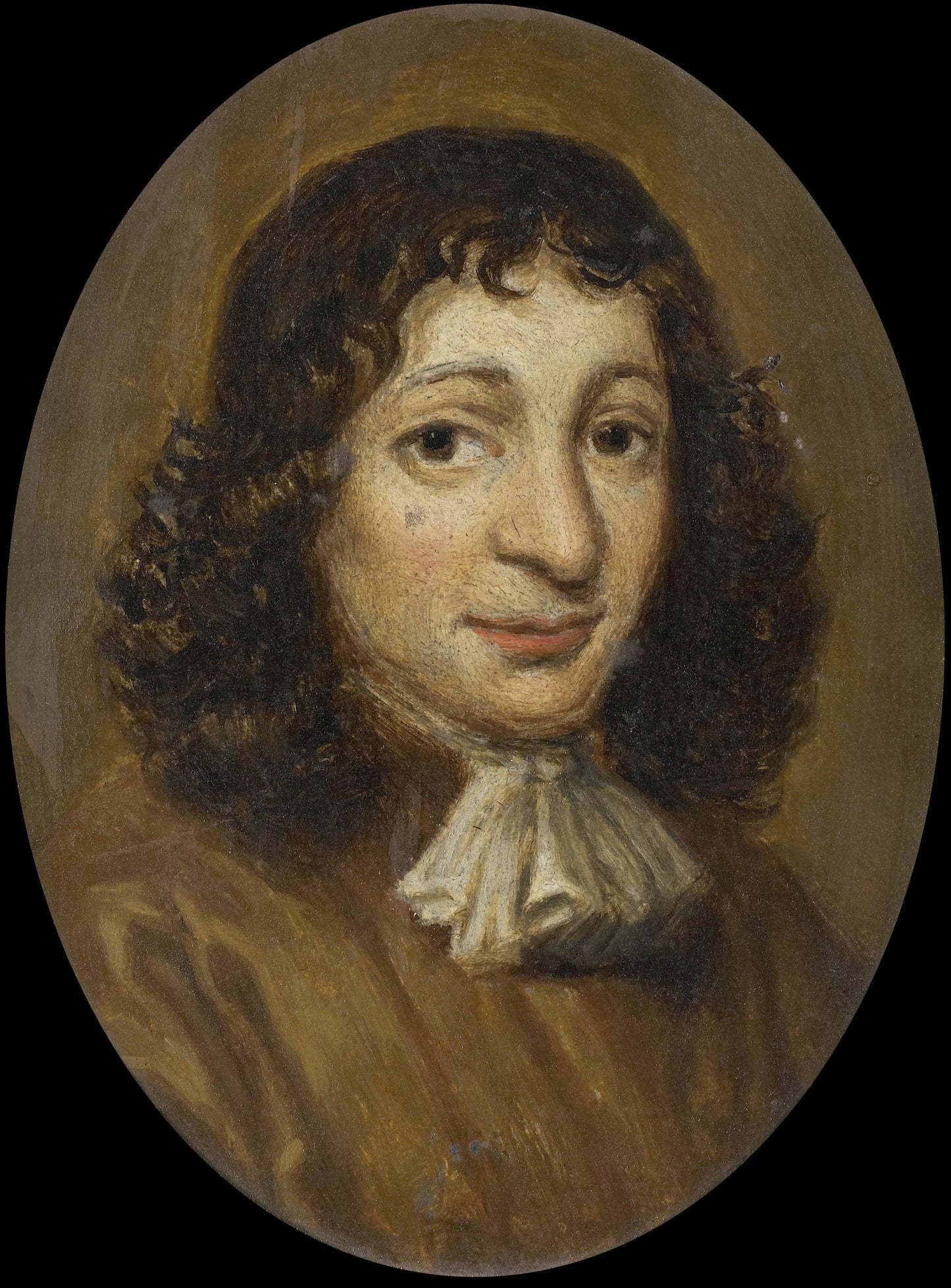 Portret van een man – Johan Michaël Schmidt Crans Vintage Art Print | Wall Art Poster