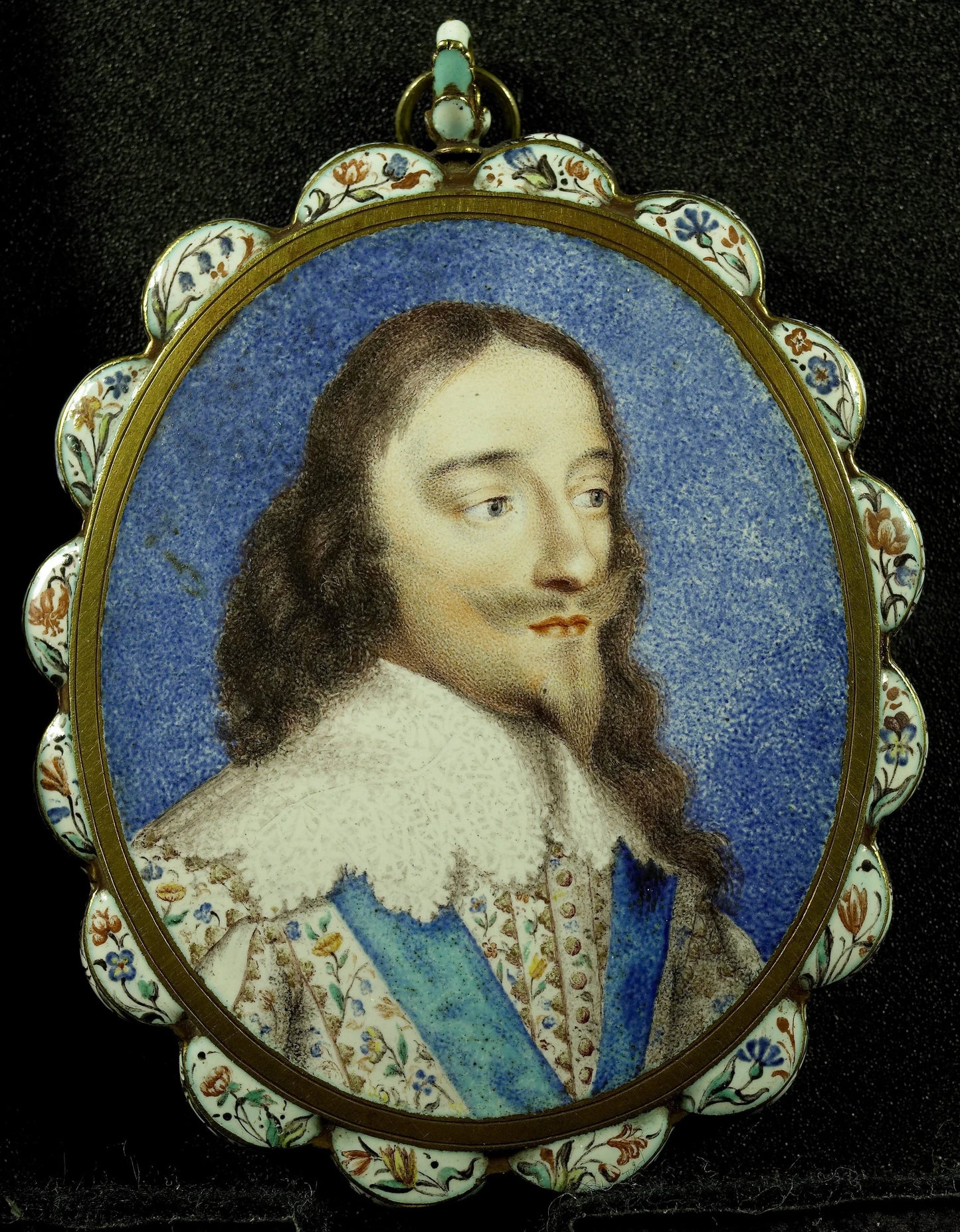 Karel I (1600-49), koning van Engeland – Henri Toutin Vintage Art Print | Wall Art Poster
