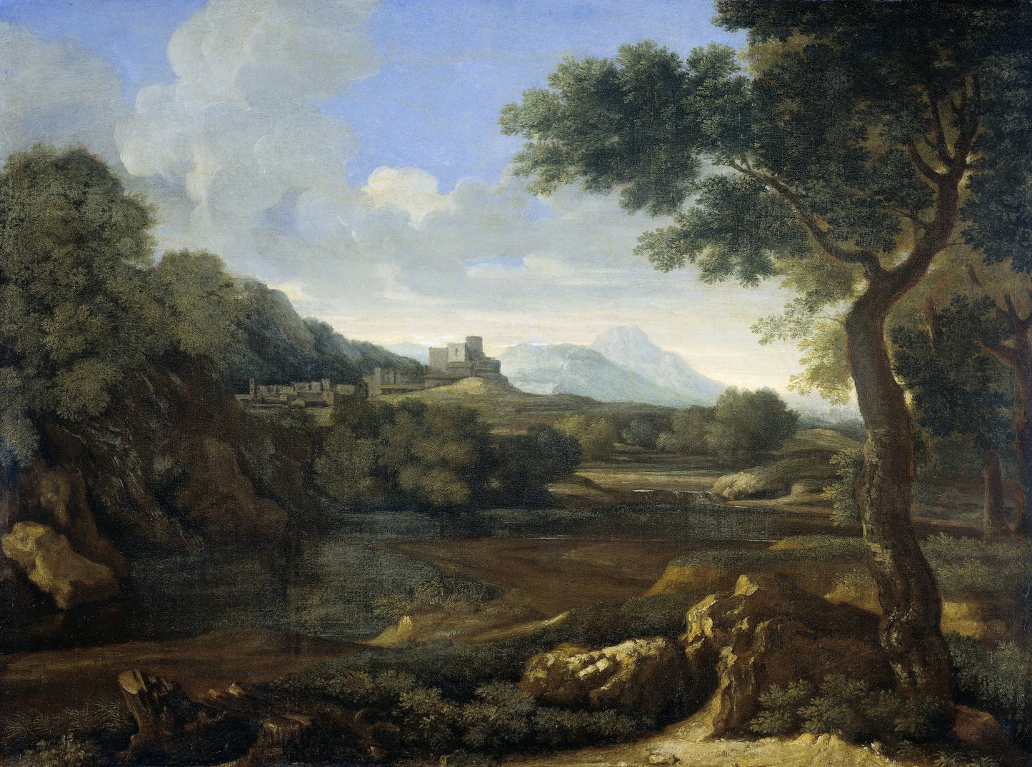 Landscape – Gaspard Dughet Vintage Landscape Art Print | Wall Art Poster