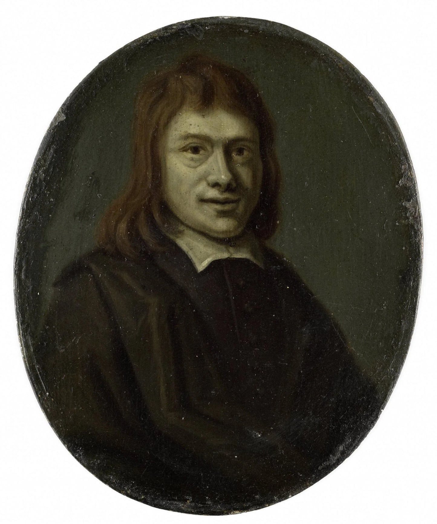 Portrait of Frans van Hoogstraten, Poet and Bookseller in Rotterdam and Dordrecht – Arnoud van Halen Vintage Portrait Art Print | Wall Art Poster