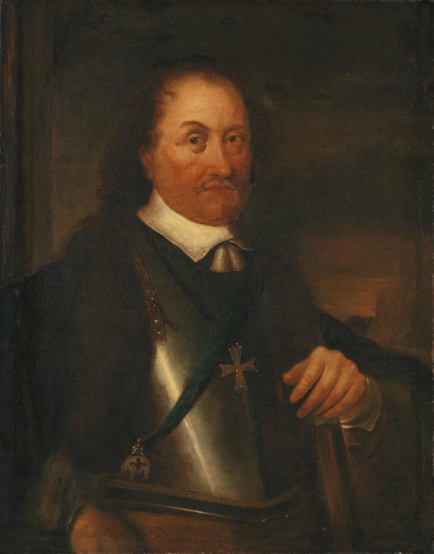 Portrait of Johan Maurits, Count of Nassau-Siegen, Governor of Brazil – anoniem Vintage Portrait Art Print | Wall Art Poster