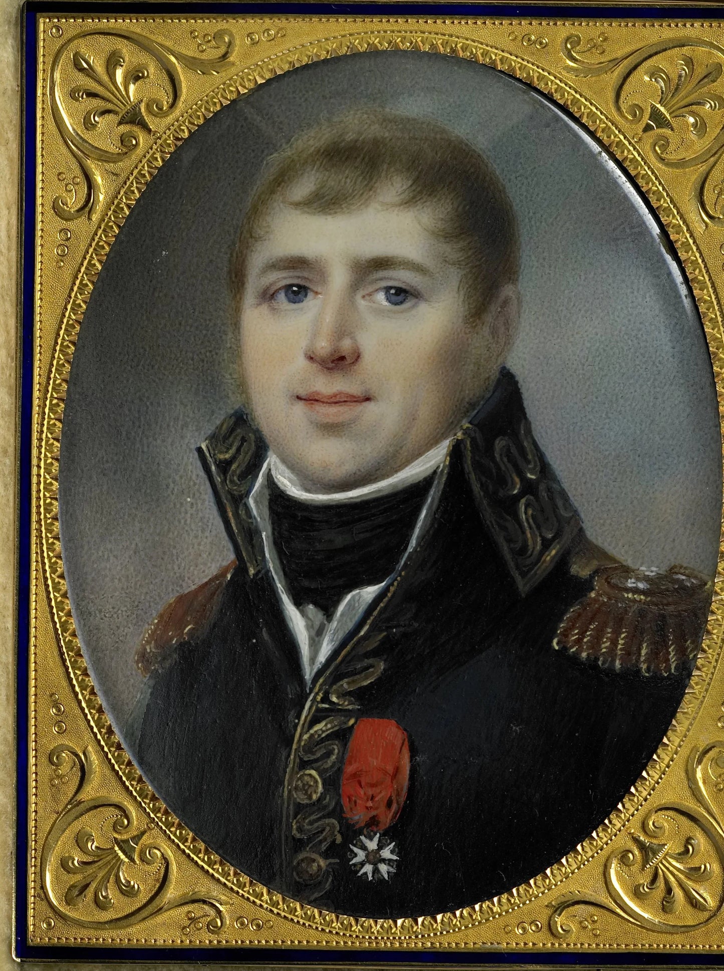Carel Hendrik Ver Huell (1764-1845), Vice-admiraal van de Bataafse vloot en Minister van Marine van de Bataafse Republiek, getooid met het officierskruis van het Legioen van Eer, hem verleend in 1804 – Louis Marie Sicardi Vintage Marine Scene Art Print |