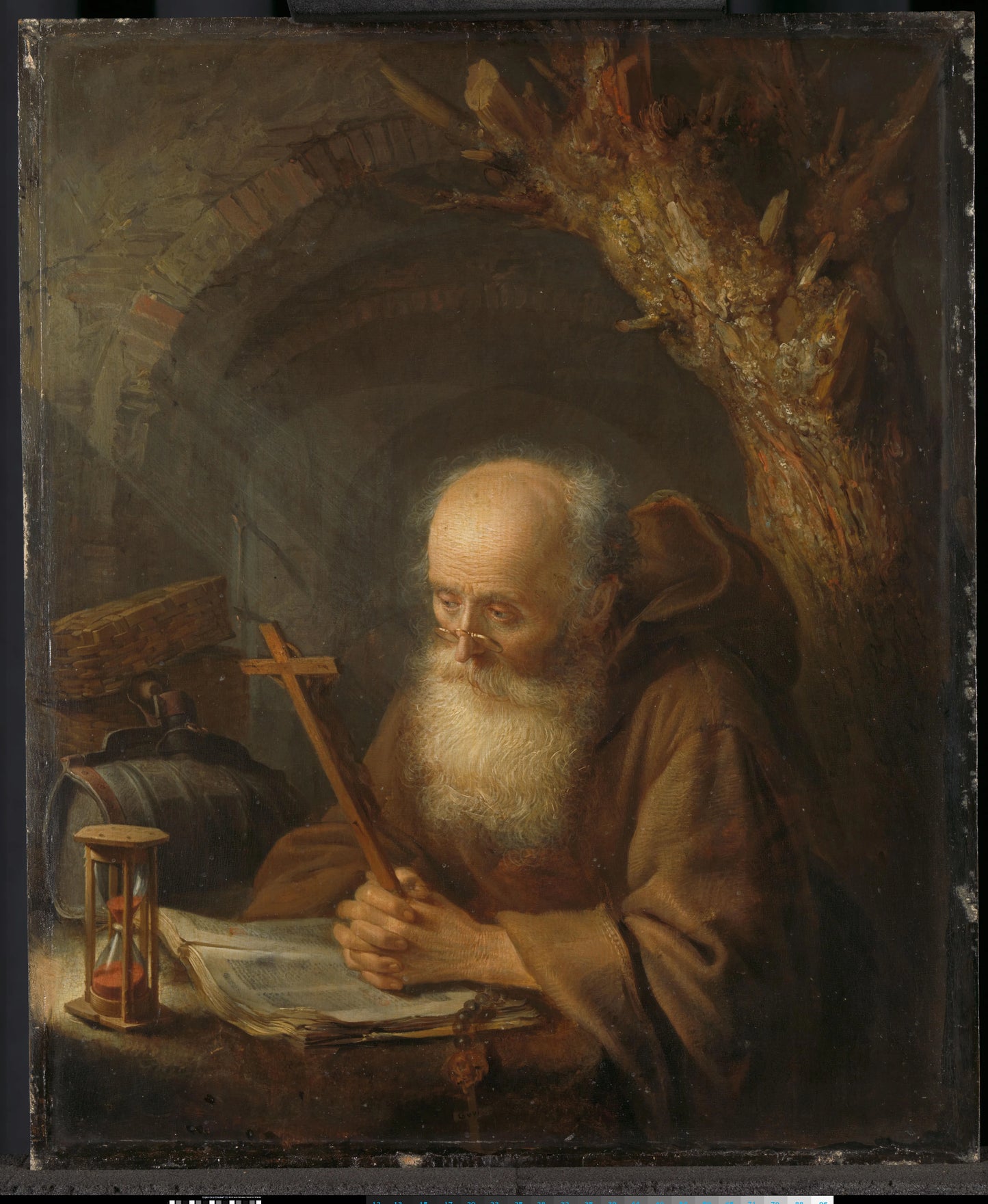A Hermit – Gerrit Dou Vintage Art Print | Wall Art Poster