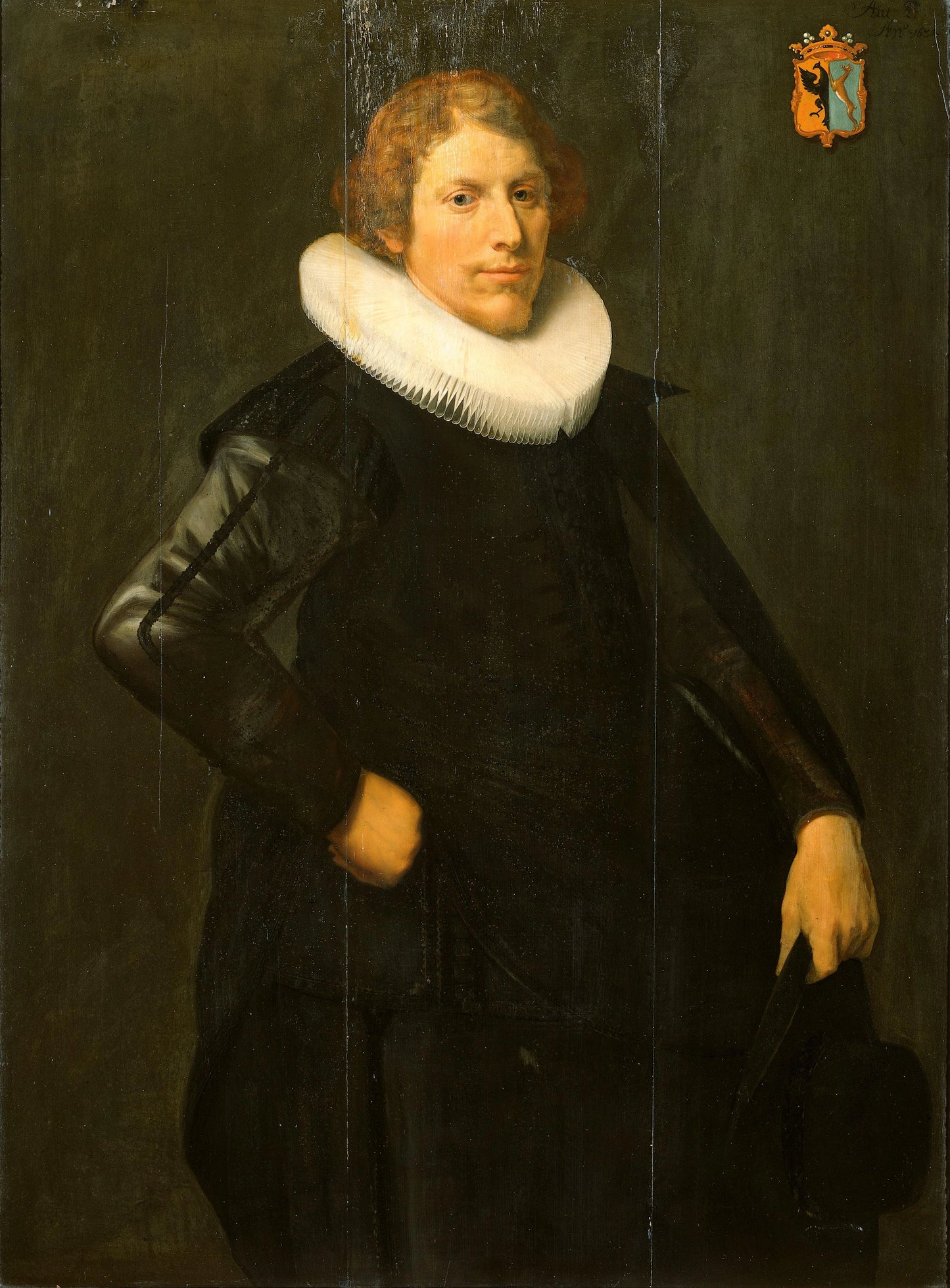Portrait of Gerrit Ottsz Hinlopen (1603/04-1646) – anonymous Vintage Portrait Art Print | Wall Art Poster