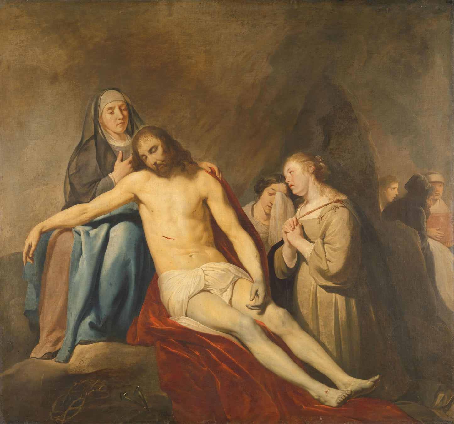 The Lamentation – Pieter de Grebber Vintage Art Print | Wall Art Poster