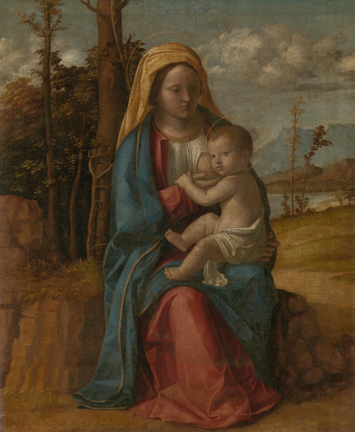 Madonna and Child – Giovanni Battista Cima da Conegliano Vintage Art Print | Wall Art Poster