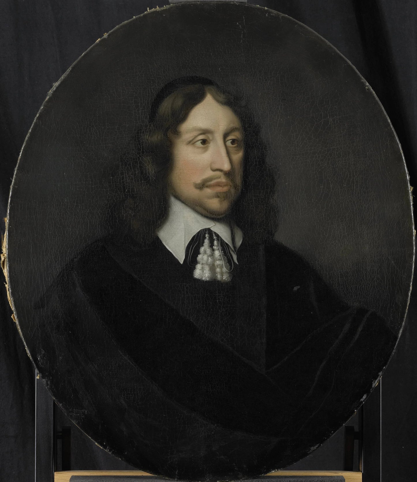 Portrait of Johan de Vries, Director of the Rotterdam Chamber of the Dutch East India Company, elected 1667 – Pieter van der Werff Vintage Portrait Art Print | Wall Art Poster