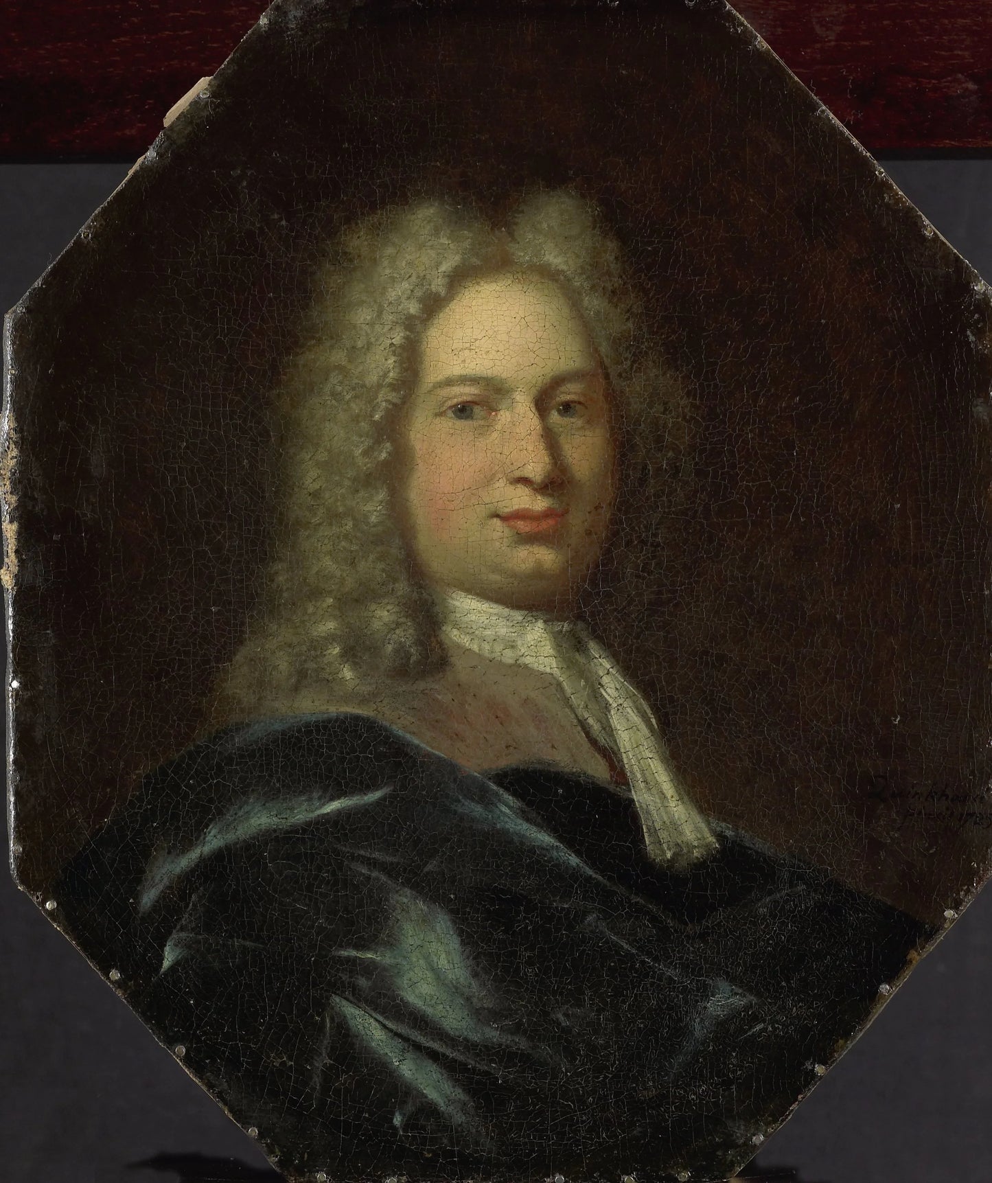 Portrait of Isaac Verburg, Rector of the Latin School in Amsterdam – Jan Maurits Quinkhard Vintage Portrait Art Print | Wall Art Poster