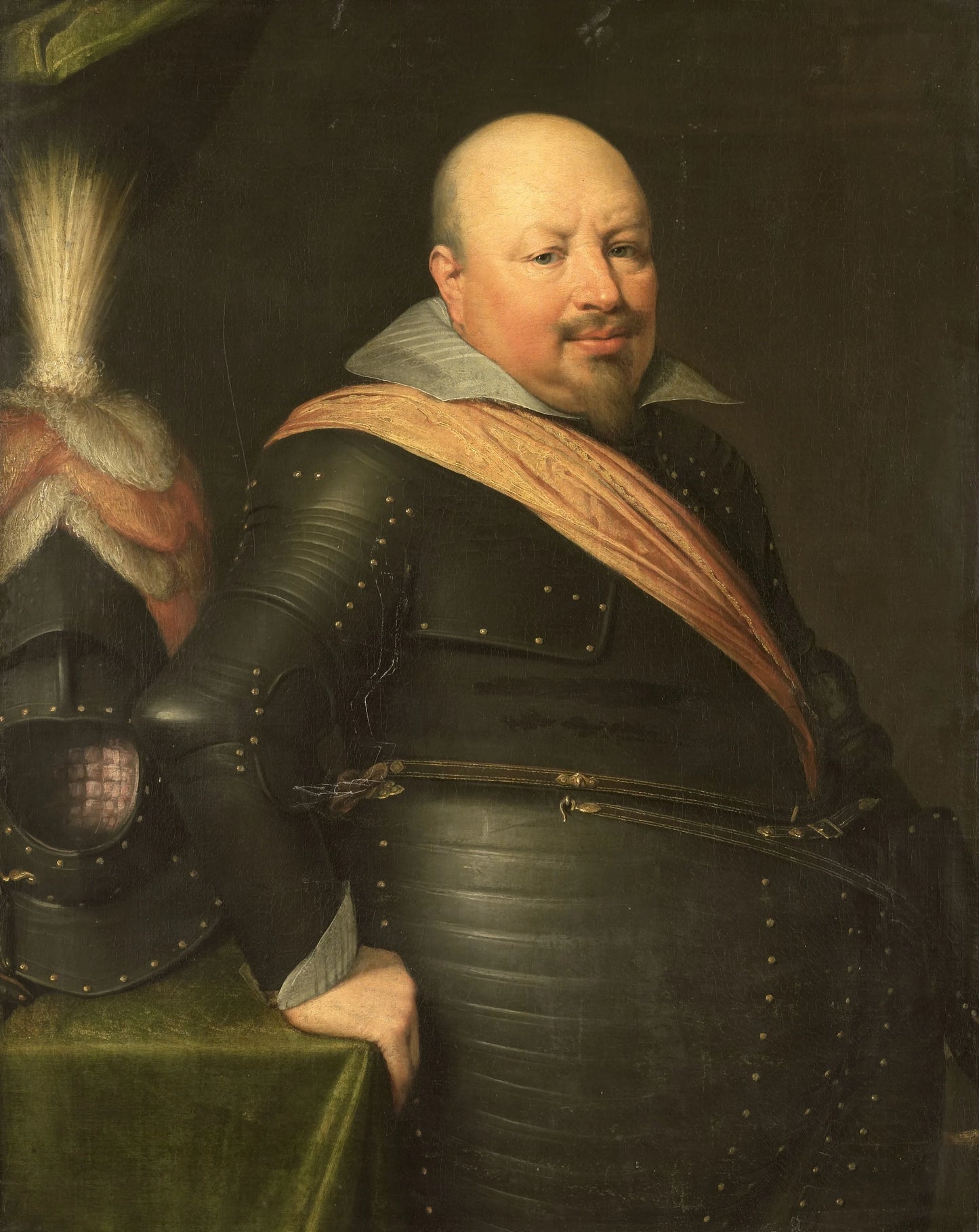 Portrait of Nicolaas Schmelzing (1561-1629) – atelier van Jan Antonisz. van Ravesteyn Vintage Portrait Art Print | Wall Art Poster