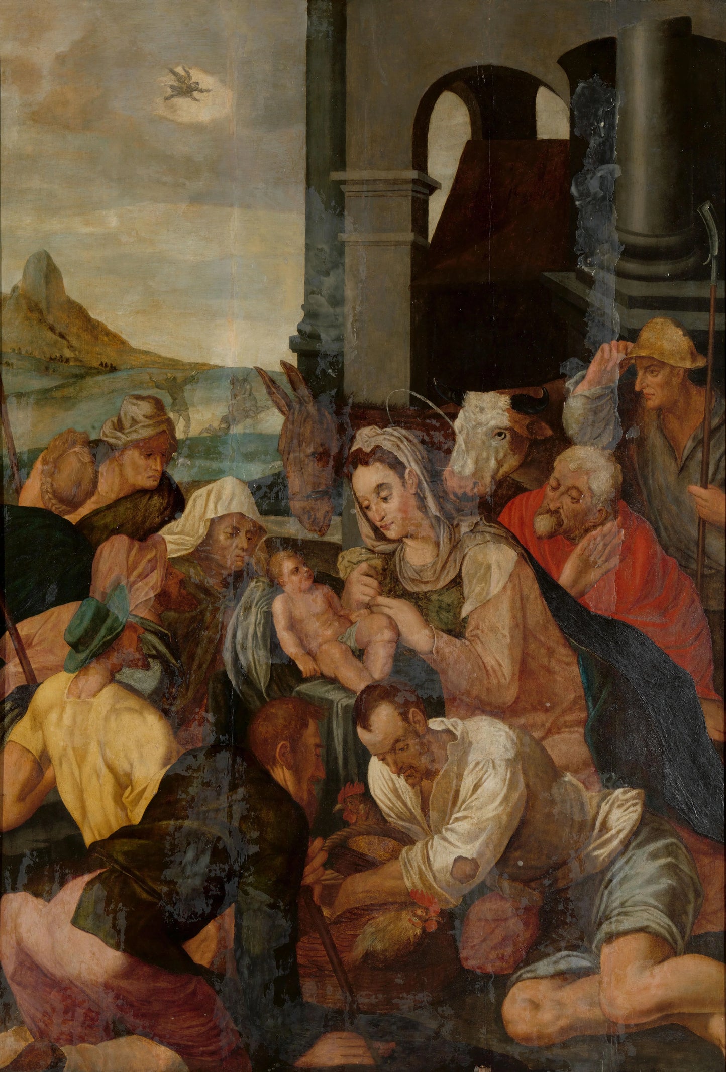 Adoration of the Shepherds – anonymous Vintage Art Print | Wall Art Poster