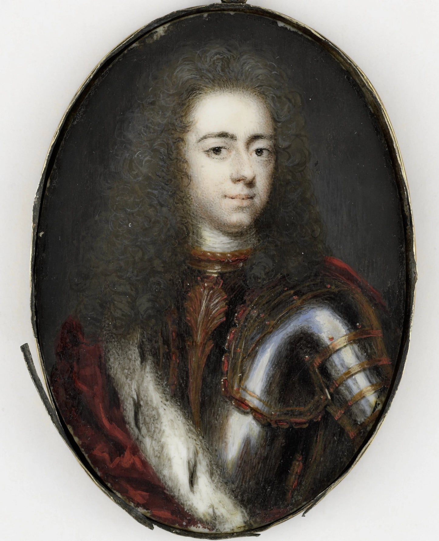 Johan Willem Friso (1687-1711), prins van Oranje-Nassau – toegeschreven aan Jacob Christof Le Blon Vintage Art Print | Wall Art Poster