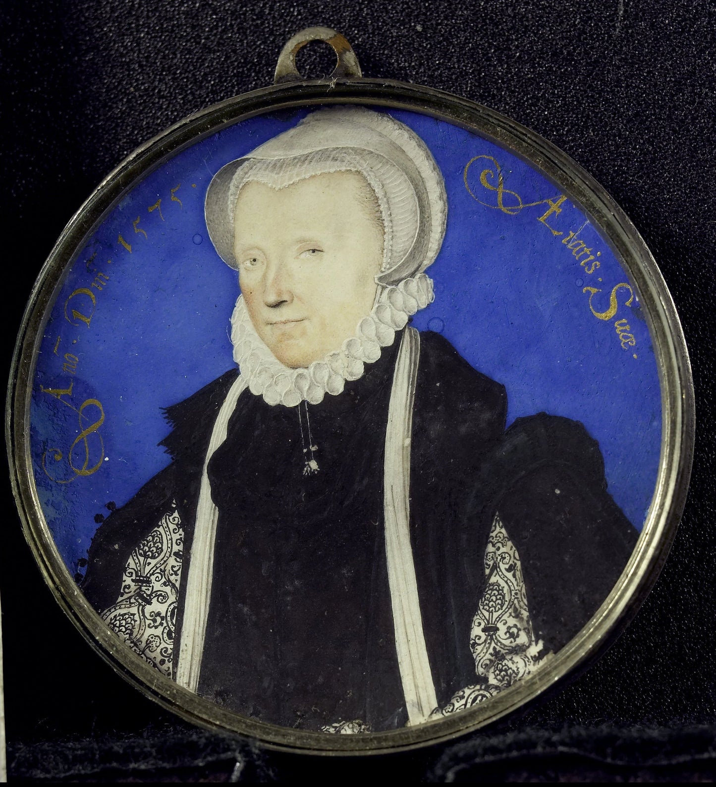 Lady Margaret Douglas (1515-78), Countess of Lennox – attributed to Nicholas Hilliard Vintage Art Print | Wall Art Poster