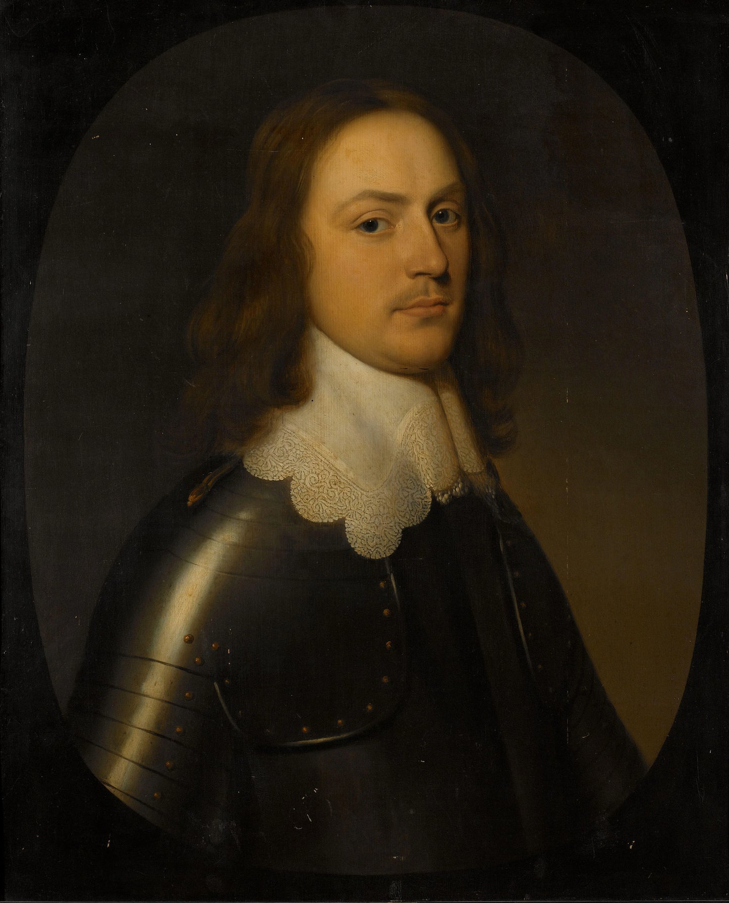 Portrait of an Officer – Gerard van Honthorst (eigenhandig gesigneerd) Vintage Portrait Art Print | Wall Art Poster