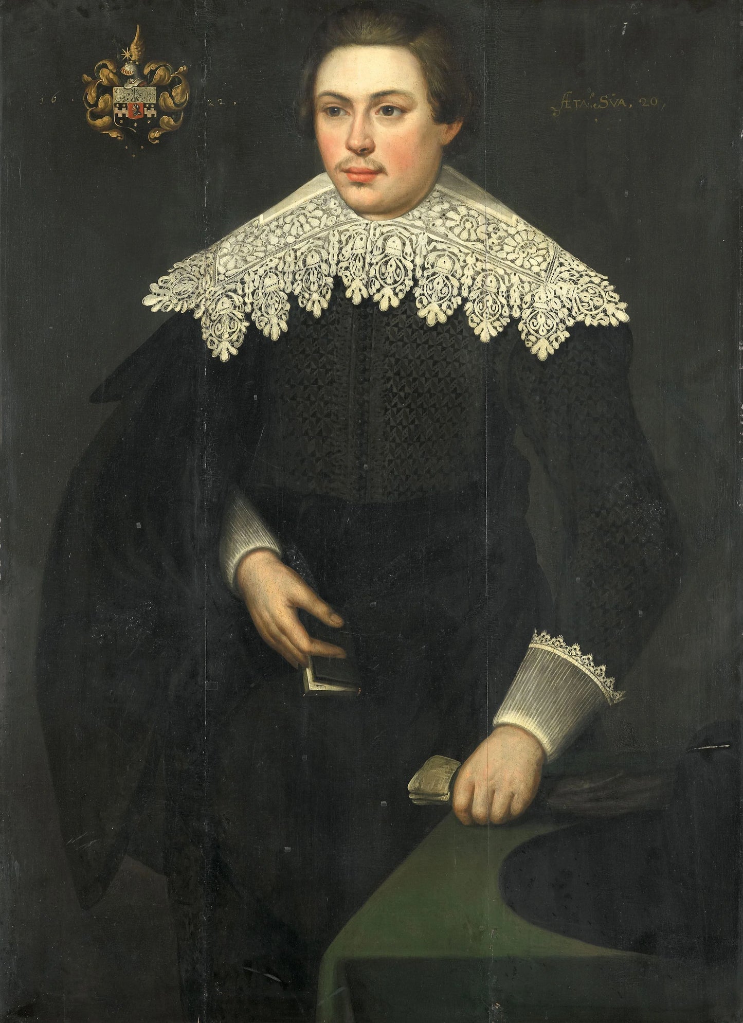 Portrait of Johan van Ceters (1602-29) – anonymous Vintage Portrait Art Print | Wall Art Poster